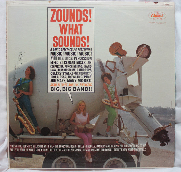 Dean Elliott & His Big Band : Zounds! What Sounds! (LP, Mono)