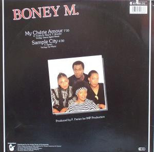 Boney M. : My Chérie Amour (U.S. Club-Mix - Special Extended) (12", Maxi)