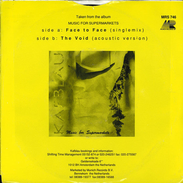 Kafblau : Face To Face (7")