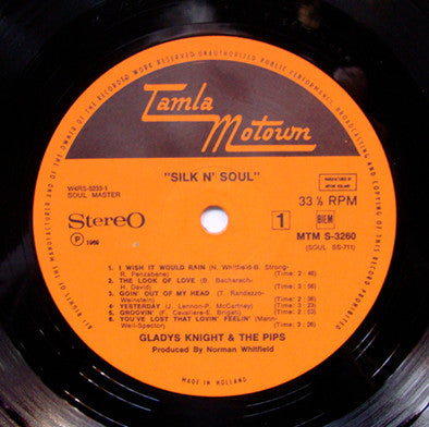 Gladys Knight And The Pips : Silk N' Soul (LP, Album)