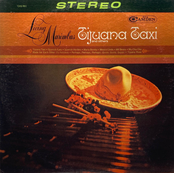 Living Marimbas : Tijuana Taxi (LP, Album)