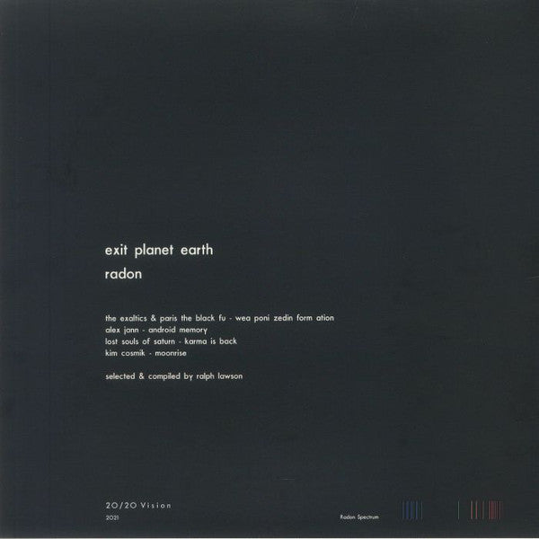 Various : Exit Planet Earth - Radon (12")