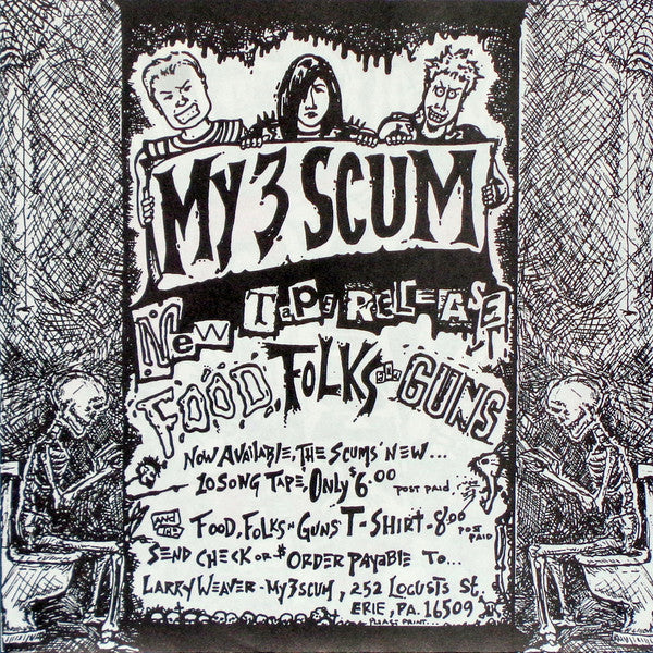 My 3 Scum : Food, Folks And Guns (7", Red)