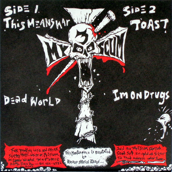 My 3 Scum : Food, Folks And Guns (7", Red)