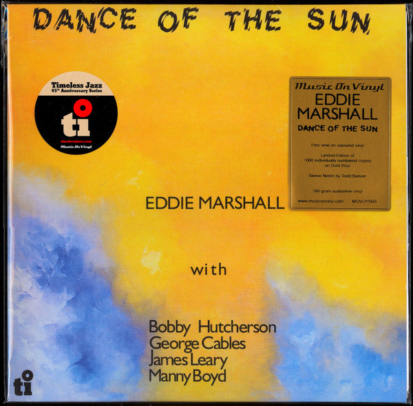 Eddie Marshall (2) : Dance Of The Sun (LP, Album, Ltd, Num, RE, RM, Gol)