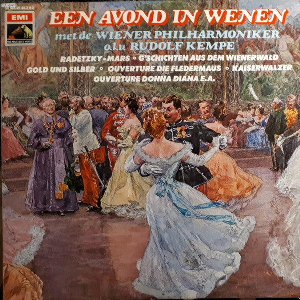 Wiener Philharmoniker O.l.v. Rudolf Kempe : Een Avond In Wenen (2xLP, Comp)