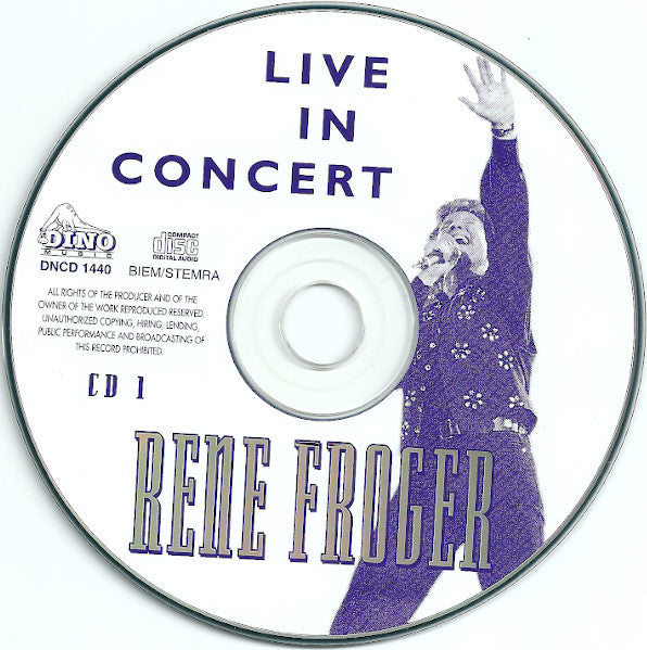 René Froger : Live In Concert (2xCD, Album, S/Edition)