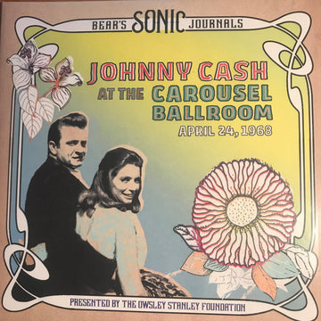 Johnny Cash : At The Carousel Ballroom - April 24, 1968 (2xLP, Album)