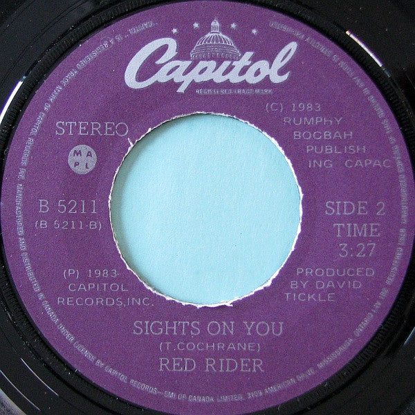 Red Rider : Human Race (7", Single)