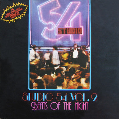 Various : Beats Of The Night - Studio 54 Vol. 2 (2xLP, Comp, Mixed)