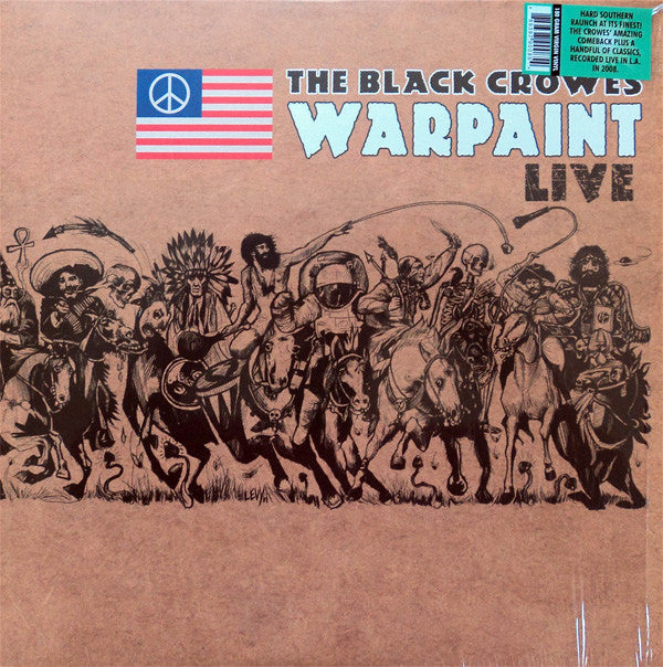 The Black Crowes : Warpaint Live (2xLP, Album)