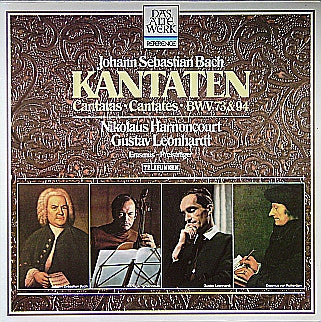 Johann Sebastian Bach - Nikolaus Harnoncourt, Gustav Leonhardt : Kantaten • Cantatas • Cantates • BWV 73&94 (LP, Comp)