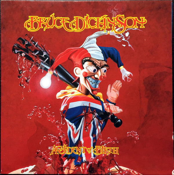 Bruce Dickinson : Accident Of Birth (LP, Album, Gat)