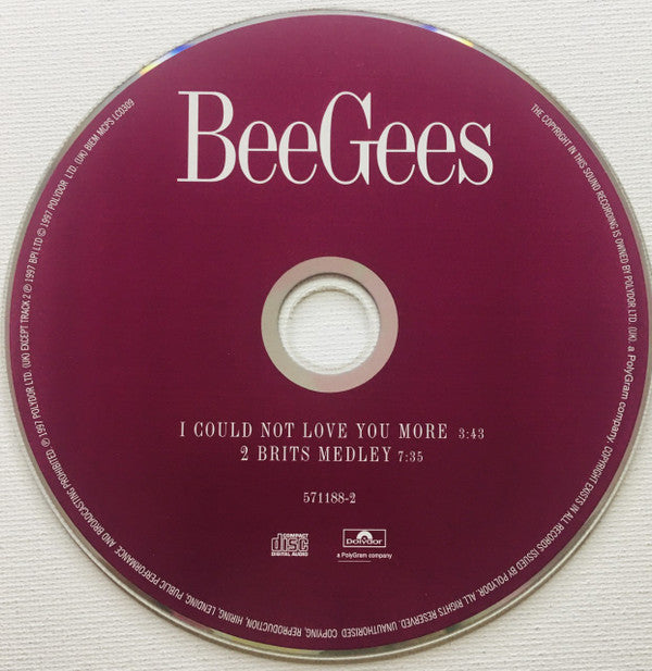 Bee Gees : I Could Not Love You More (CD, Single, Car)