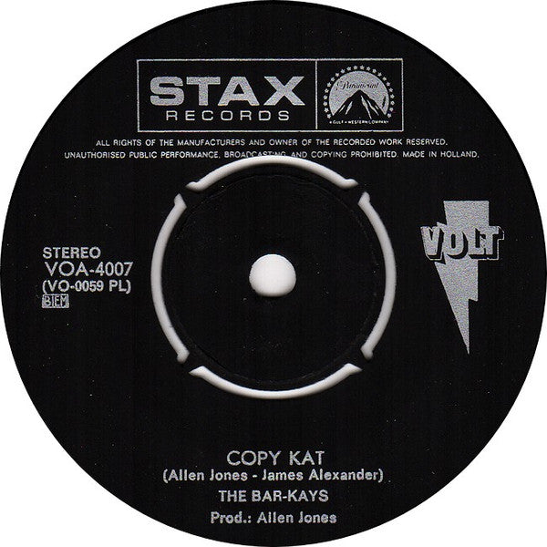 Bar-Kays : Copy-Cat (7", Single)