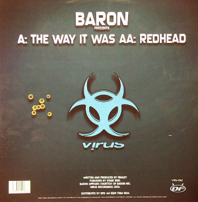 Baron : The Way It Was / Redhead (12")