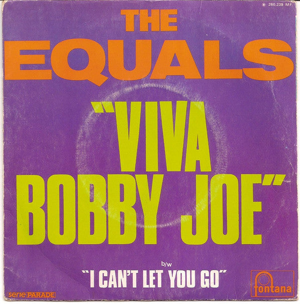 The Equals : Viva Bobby Joe (7", Single, Mono)