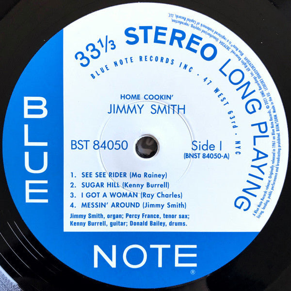 Jimmy Smith : Home Cookin' (LP, Album, RE, 180)