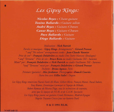 Gipsy Kings : Este Mundo (CD, Album)