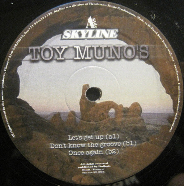 Toy Munos : Let's Get Up / Don't Know The Groove / Once Again (12")