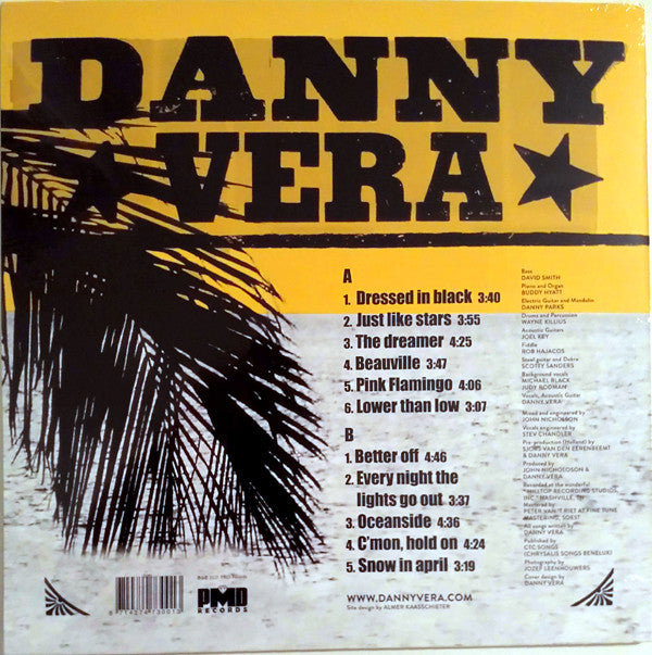 Danny Vera : Pink Flamingo (LP, Album, RE)