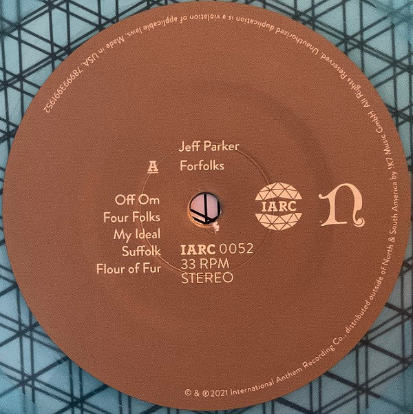 Jeff Parker : Forfolks  (LP, Album, Min)