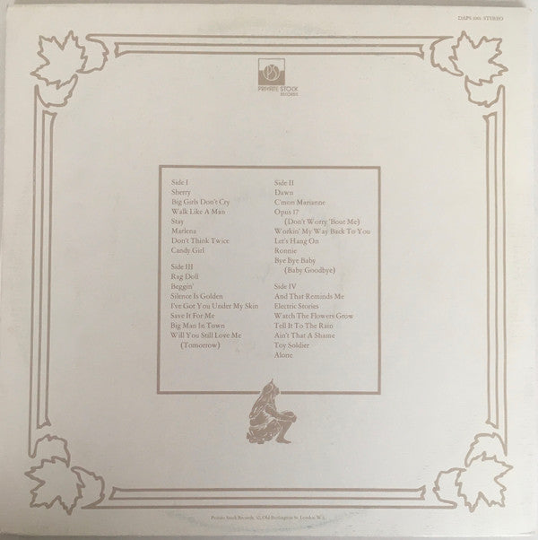 The Four Seasons : The Four Seasons Story (2xLP, Comp, Gat)