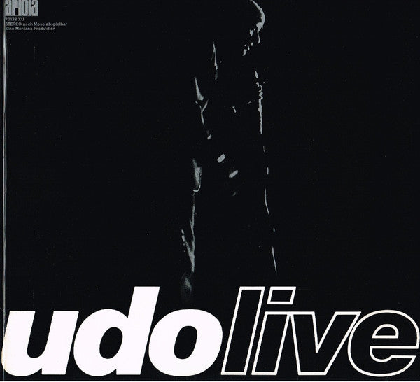 Udo* : Udo Live (2xLP, Album, Gat)