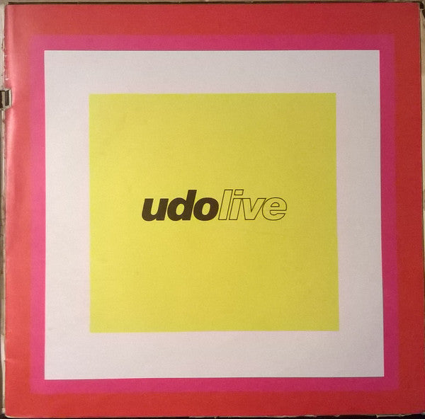 Udo Jürgens : Udo Live (2xLP, Album, Gat)