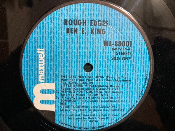 Ben E. King : Rough Edges (LP, Album)