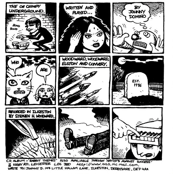 Johnny Domino / Stairwell (3) : Split 7" (7", Ltd, Num)