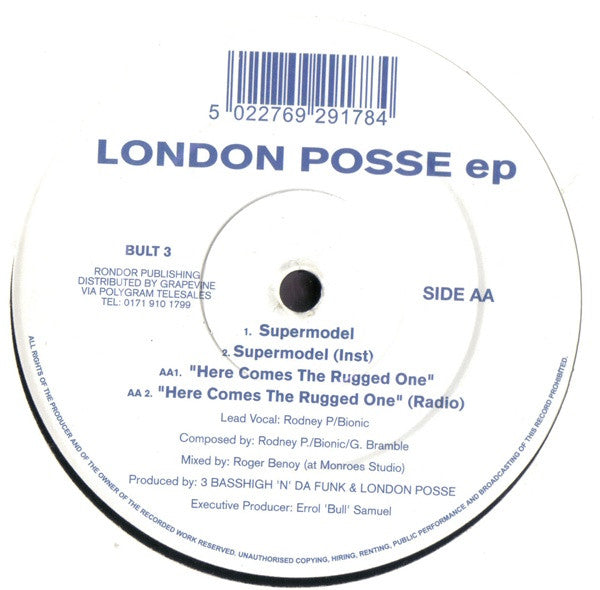 London Posse : London Posse EP (12")