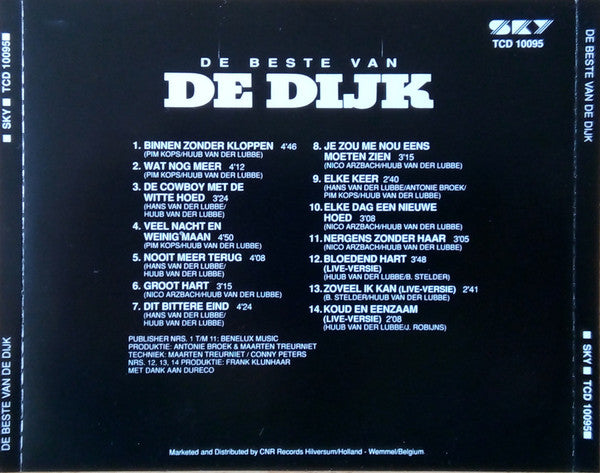 De Dijk : De Beste Van De Dijk (CD, Album, RE)