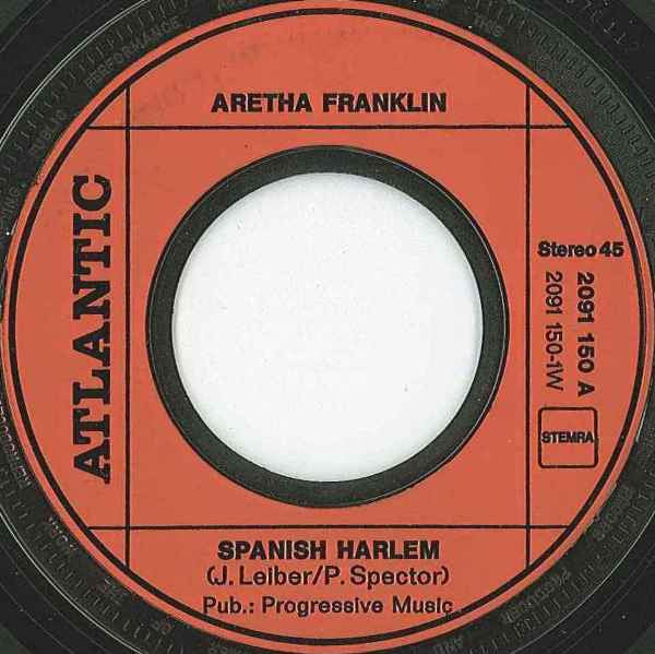 Aretha Franklin : Spanish Harlem (7", Single)