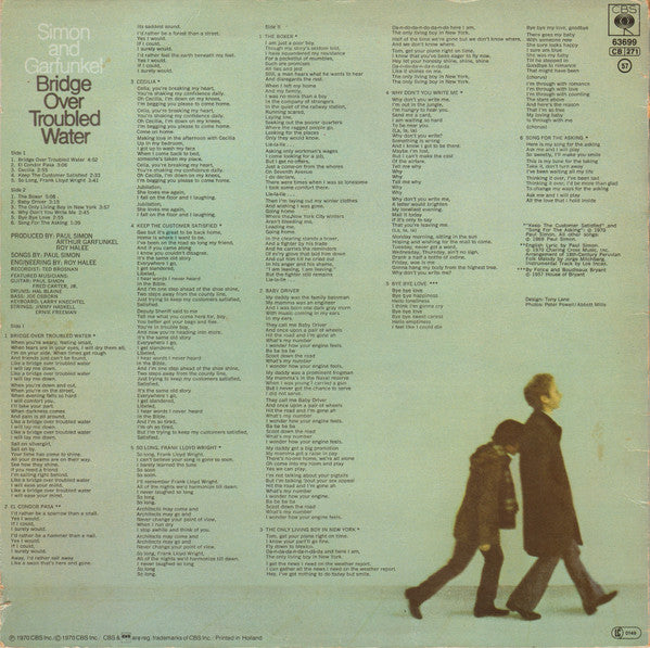 Simon And Garfunkel* : Bridge Over Troubled Water (LP, Album, RE, Ast)