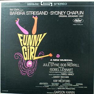 Barbra Streisand, Sydney Chaplin : Funny Girl (Original Broadway Cast) (LP, Album, RE, Gat)