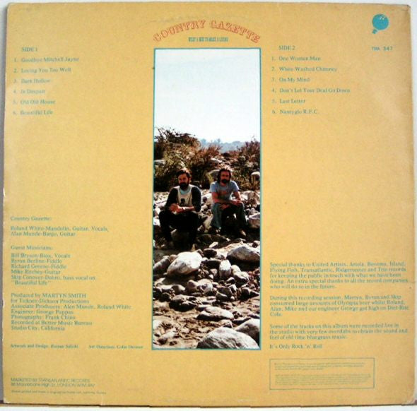Country Gazette : What A Way To Make A Living (LP, Album)