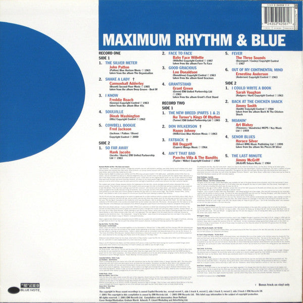 Various : Maximum Rhythm & Blue (2xLP, Comp)