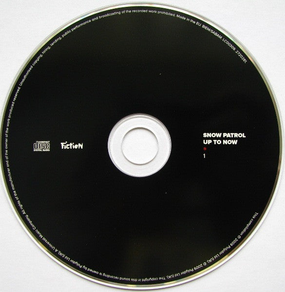 Snow Patrol : Up To Now (2xCD, Comp)