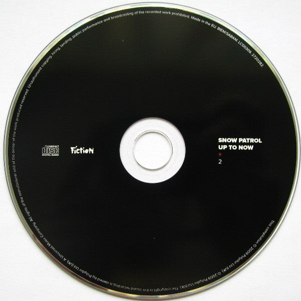 Snow Patrol : Up To Now (2xCD, Comp)