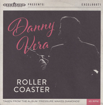 Danny Vera : Roller Coaster (7", Single, Ltd, Num, RE, Whi)