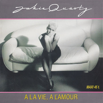 Jakie Quartz : À La Vie, À L'Amour (12", Maxi)