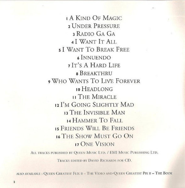 Queen : Greatest Hits II (CD, Comp, Club)