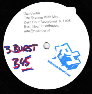 Dan Curtin : One Evening With Mrs.. (12", W/Lbl, Sti)