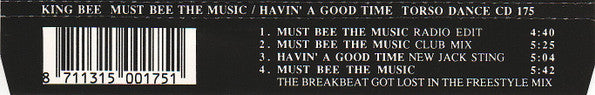 King Bee : Must Bee The Music (CD, Maxi)