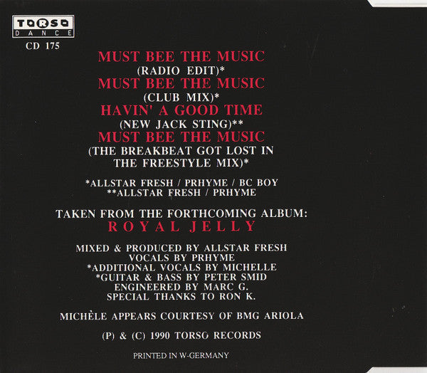 King Bee : Must Bee The Music (CD, Maxi)