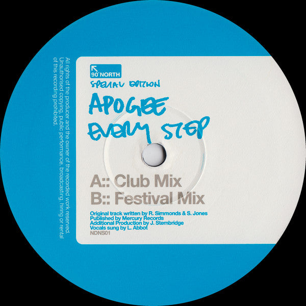 Apogee (2) : Every Step (12")