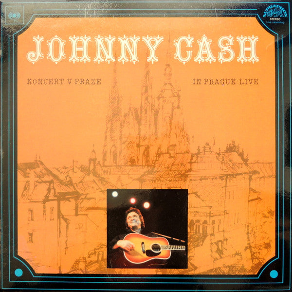 Johnny Cash : Koncert V Praze (In Prague Live) (LP, Album)