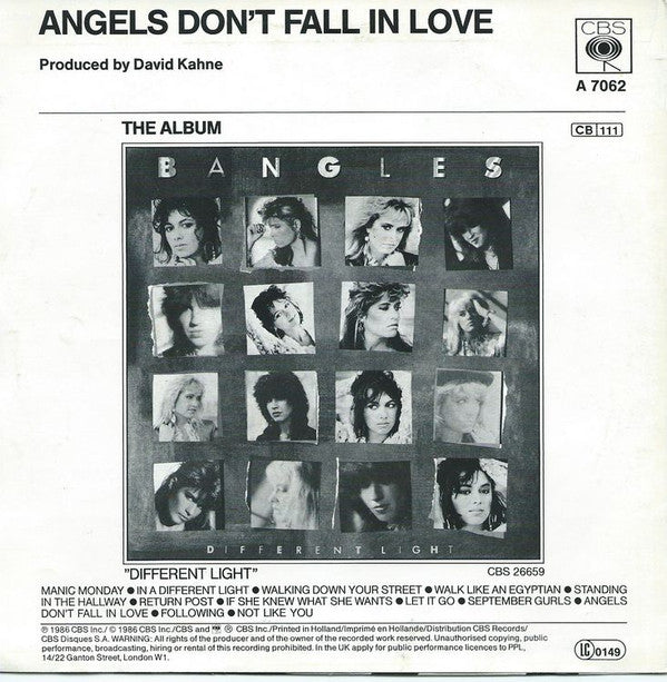 Bangles : If She Knew What She Wants (7", Single)