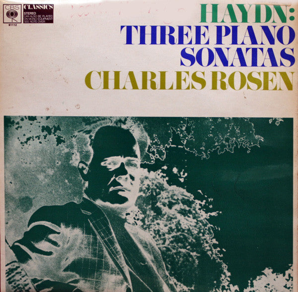 Haydn* - Charles Rosen : Three Piano Sonatas (LP)